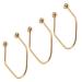 Didiseaon Appareil Fossettes Visage en Acier Inoxydable Lot de 3 Pi ces Dor es Outil d'Exercice Facial pour Modelage Naturel des Fossettes pour Femmes pour Usage Quotidien et Soins Beaut