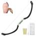 Guapa Eyebrow Marker Ruler & Leveler | Brow Mapping Tool Kit with Bow & String | Mapping Thread for Shaped Brows | Permanent Makeup & Tattoo | Black - Buy Online on GoSupps.com