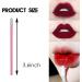 BAISDY 250Pcs Disposable Lip Brushes Wands Lipstick Applicators for Makeup Pink - Buy Online on GoSupps.com