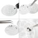 Buy 100 Pcs White False Eyelashes Glue Holder Essential Eyelash Glue Pallet Pad for Extensions | International Shipping Available - Buy Online on GoSupps.com