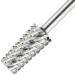 Pana 3/32 Tapered Barrel Carbide Nail Bit for Electric Dremel Drill Machine - Coarse Silver Grit | Manicure, Pedicure, Nail Art Design & Cuticle Care - Buy Online on GoSupps.com