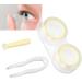 OKAT Yellow Contact Lens Case - Portable Easy to Clean Storage Box for Travel | Ideal for International Shipping - Buy Online on GoSupps.com