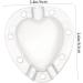 VANZACK Fruit Shaping 4pcs Heart Transparent Fruit Garden Strawberry Forming Jujube Major Melon - Buy Online on GoSupps.com