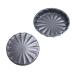 Zerodeko 1pc Carbon Steel Baking Pan Cake Mold Metal Id Tags Cake Baking Pan Flat Black Cake Pan Carbon Steel Cake Pan Household Baking Pan Bakeware Pan Nonstick Baking Mold Round Windmill
