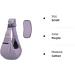 Cuby Dog Carrier Bag for Small Dogs - Hands-Free Breathable Cotton Travel Bag for Pets (Purple Violet) - Buy Online on GoSupps.com