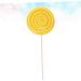 Veemoon 3pcs Lollipop Crafts Kids Playset Large Lollipop Decor Candy Lollipop Prop Carnival Cosplay Baby Food Organic Tablet Holder for Car Wedding Topper Big Lollipop Cake Child Bamboo - Buy Online on GoSupps.com