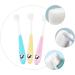 Anneome 3pcs Children Toothbrush Set - Soft Clean Abs Bristles for Kids Oral Care | International Shipping - Buy Online on GoSupps.com