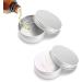 CUTEFLY 12PC 20ml Aluminum Empty Cosmetic Jars - Travel Potty Jar Set for Lip Balm Cream Samples & Nail Art - Buy Online on GoSupps.com