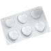 Zerodeko 2pcs Love Rose Mold Cake Mold Ice Cube Mold Rose Cake Pan Molds Silicone Shapes Silicone Mold Heart Shaped Ice Cube Trays Hear Cake Gum Paste Cheese Silica Gel Butter 3D - Buy Online on GoSupps.com