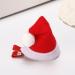 hgnxa Christmas Santa Hat Hair lip Party Props Accessories Hair Pin Festive Glitter Sequins Hat Barrettes Holiday Headwear - Buy Online on GoSupps.com