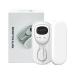 TENQIU Wireless Bedwetting Alarm for Boys and Girls, USB Rechargeable, Wireless Pee Alarm, Potty Alarm with Sounds and Vibration, Bed-wetting Sensor for Kids