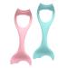 IWOWHERO Eyeliner Stencils 2pcs Mascara Brush Eyeliner Stencil Upper Lower Mascara Applicator Eyeliner and Eyelash Tool Make up