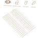 minkissy 40 Sheets Double Eyelid Sticker Eyelid Lift Strips Eyelid Tape for Hooded Eyes Double Sided Boobtape Double Back Tape Tape Double Sided Natural Eyelid Patches Tool Cover Eyes - Buy Online on GoSupps.com
