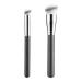 Tainrunse Contour Brushes Oblique Round End Concealer Brushes Trace-less Beauty Accessory 2Pcs 2pcs