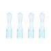 Healifty Ear Cleaner Replacement Tips 4Pcs Ear Spoon Tips Silicone Replacement Tips for Teens Adults Family Ear Health Care 4Pcs Style 1 2.20X0.50X0.50cm