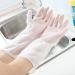 Housework Cleaning Kitchen Dishwashing Gloves Laundry Women's Waterproof Plastic Rubber Gloves Washing Bowls Gloves Tools - Buy Online on GoSupps.com