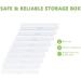 UP ARESI 5x7 Photo Case - Clear Photo Box Storage and Craft Keeper - Buy Online on GoSupps.com