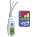 Braun No Touch + forehead thermometer BNT300 & Digital StickThermometer with Age Precision PRT2000 BNT300 + StickThermometer PRT2000 - Buy Online on GoSupps.com