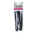 Marilyn Faye's U-Shaped Straight Hair Pins (Set of 12) (3 inch  Black) 3 Inch Black