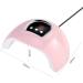 54W UV LED Nail Lamp with Automatic Sensor, 18 LEDs, 3 Timers - Nail Polish Dryer for Gel Polish Curing - Buy Online on GoSupps.com