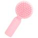 Mikinona Silicone Face Brush Facial Cleansing Brush Exfoliating Face Scrubber Face Washing Brush Face Scrubber Exfoliator Brush Face Exfoliator Face Scrubber Silicone Face Exfoliating Brush 11x5cm Pink
