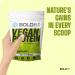 Bo-ldfit Vegan Plant Protein Powder for Men & Women - Supports Metabolism Immunity & Antioxidants - Chocolate Flavor 500g - Buy Online on GoSupps.com