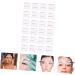 FOMIYES 480 Pcs Eyebrow Stickers Handheld Eyebrow Stencil Lash Tools Disposable Eyebrow Template Make up Set 1 count (Pack of 1) Whitex5pcs - Buy Online on GoSupps.com