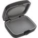 Hearing Aids Case Large Capacity Portable Quadrate Black Hearing Aids Storage Box for Home Outdoor Travelling(Black) - Buy Online on GoSupps.com