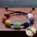 Crystal Decoration 7 Stone Bracelet Reiki Crystal Natural Gemstone Braided Rope JZIGTDEM - Buy Online on GoSupps.com