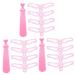 Beavorty 3 Sets Eyebrow Ruler Diy Makeup Tool Eyebrow Makeup Stencil Template Make up Makeup Tools