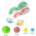 Brimfulite Pom Pom Makers Set with Scissors - 4 Sizes for DIY Yarn Crafts (Green Blue Pink Yellow) - Buy Online on GoSupps.com