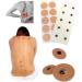 Magnetic Acupressure Patches - 3 Sheets 600 Gauss 30 Magnets for Pain Relief & Weight Loss - Buy Online on GoSupps.com