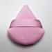 2PiecesPowderPuffsTriangleShapeReusableVelvetPowder Puffs For Puffing Pressing Foundation Powder Makeup Women's Beauty Powder Puff Sponges (Small Large)