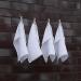 LinenMe 100% Linen Wash Cloths x4 - 12x12 Inch Optical White | Set of 4 - Buy Online on GoSupps.com
