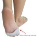DEAVER Forefoot Pad Toe Splitter - Small Gel Toe Separators for Overlapping Toes (3 pairs) - Buy Online on GoSupps.com