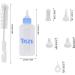LAIYOHO Pet Feeding Bottle Kit with 4 Replacement Nipples and 1Pcs Nipple Brush Puppy Feeding Bottle for Kitten Puppy Small Pet Feeding Tool(60ml) - Buy Online on GoSupps.com