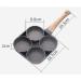 LAKEINX Pan Four-Hole Frying Pan Pancake Steak Pan Alloy Egg Ham Pot Breakfast Cooking Pot Kitchen Tools - Buy Online on GoSupps.com
