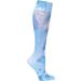 Floral Hearts Women's Seasonal Knee High Wide Calf Mild Compression Socks - 8-15 mmHg - Buy Online on GoSupps.com