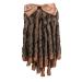 Liummrcy. Hair Extensions Ponytail Hairpiece with Bow Spiral Curl Synthetic Historical Colonial Lady Costume Wig.