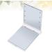 Portable Mirror Makeup Vanity Mirror Folding Comestic Mirror Double-sided Makeup Mirror Compact Led Mirror Mini Mirror Small Mirror Double Sided White - Buy Online on GoSupps.com