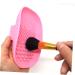 1PC Pink Makeup Brush Cleaner Pad | Efficient Scrubber & Cleaning Plate for Brushes - International Shipping - Buy Online on GoSupps.com