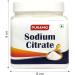 Sodium Citrate Powder | 500 GM | Pack of 1| - Buy Online on GoSupps.com
