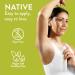 Native Deodorant & Body Spray Contains Naturally Derived Ingredients | Deodorant for Women and Men All Day Odor Protection Aluminum and Hydrocarbon Propellant Free | Aloe & Green Tea - Buy Online on GoSupps.com