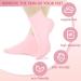 LNQ LUNIQI 1 Pair Silicone Socks Feet Moisturising Socks Callus Socks Anti Cracked Feet Gel Socks Moisturising for Callus Removal Spa Foot Care Foot Mask Pink - Buy Online on GoSupps.com