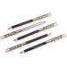 FOYTOKI 6 Pcs Eyebrow Pencils White Eyeshadow Double Tip Eyebrow Pencil Eye Brow Stamping Uk Brown Wooden - Buy Online on GoSupps.com