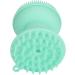 Dual Head Facial Cleansing Brush & Silicone Scalp Scrubber - Ergonomic Exfoliator for Skin & Hair Massage | International Shipping Available - Buy Online on GoSupps.com
