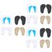 FOMIYES 12 Pairs Arch Pad Foot Arch Support High Arch Support Cushion Plantar Insoles Arch Inserts for Plantar Pad Holder Foot Pads Gel Infant Arch of Foot