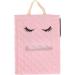 Toilet Roll | Cotton Cute Eyelash Shape Toilet Paper Organizer for Bathroom Toilet Paper Dispenser Box for Camping Bathroom RV Car Travel No Glue or Drill Needed Dyog Pink - Buy Online on GoSupps.com