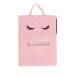Toilet Paper | Hangable Cotton Cute Eyelash Shape Toilet Paper Organizer for Bathroom | Toilet Paper Dispenser Box for Camping Bathroom RV Car Travel No Glue or Drill Needed Lencyh Pink