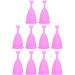10 Reusable Menstrual Cups - Soft Silicone Hygienic & Eco-Friendly | Travel-Friendly Purple | Shop Now! - Buy Online on GoSupps.com
